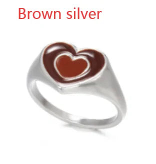 Creative Love Heart Ring